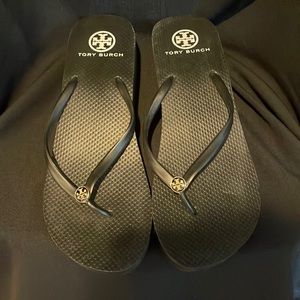 COPY - Tory Burch Wedge Flip Flop Sandals